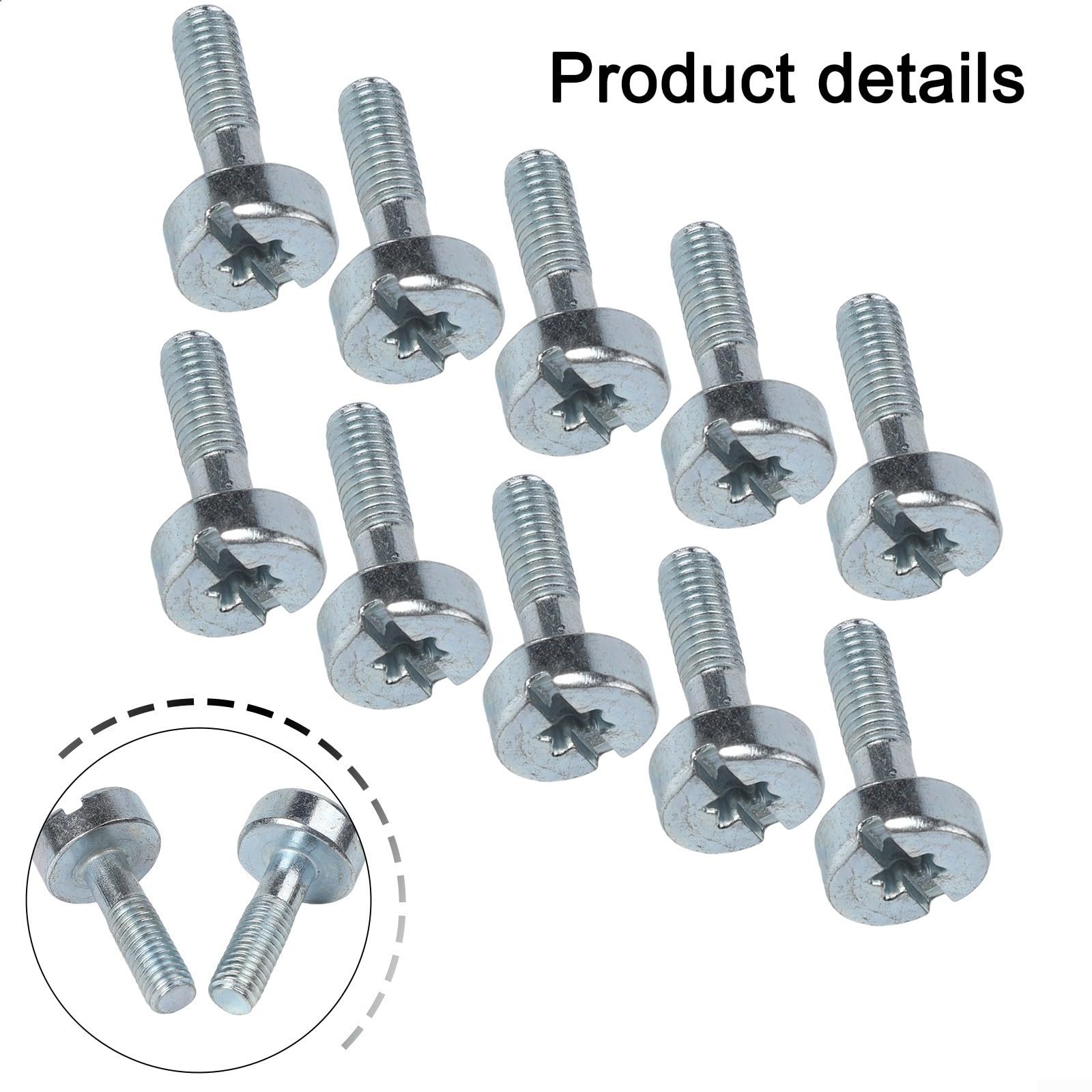 Schrauben M5×14 für Kettensägen – 10er-Pack, kompatibel mit MS231/MS251/MS271/MS291 und Ersatzteil-Nr. 9022-319-1028/795711448523
