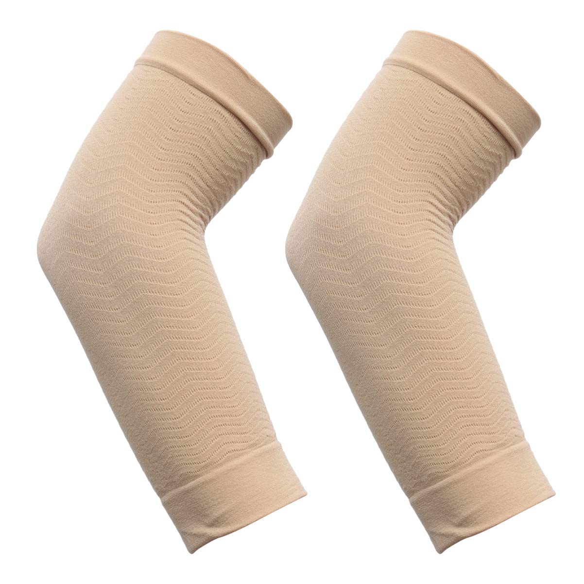 Artibetter Men's As Shown Running Arm Warmers Compression Sleeve For Lightweight Elastic Arm Sleeve For Basketball Baseball Cycling Golf 7.5 X 3.7 Inch Warm Cover