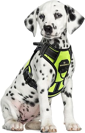 MASBRILL Hundegeschirr Reflektierend Sicherheitsgeschirr