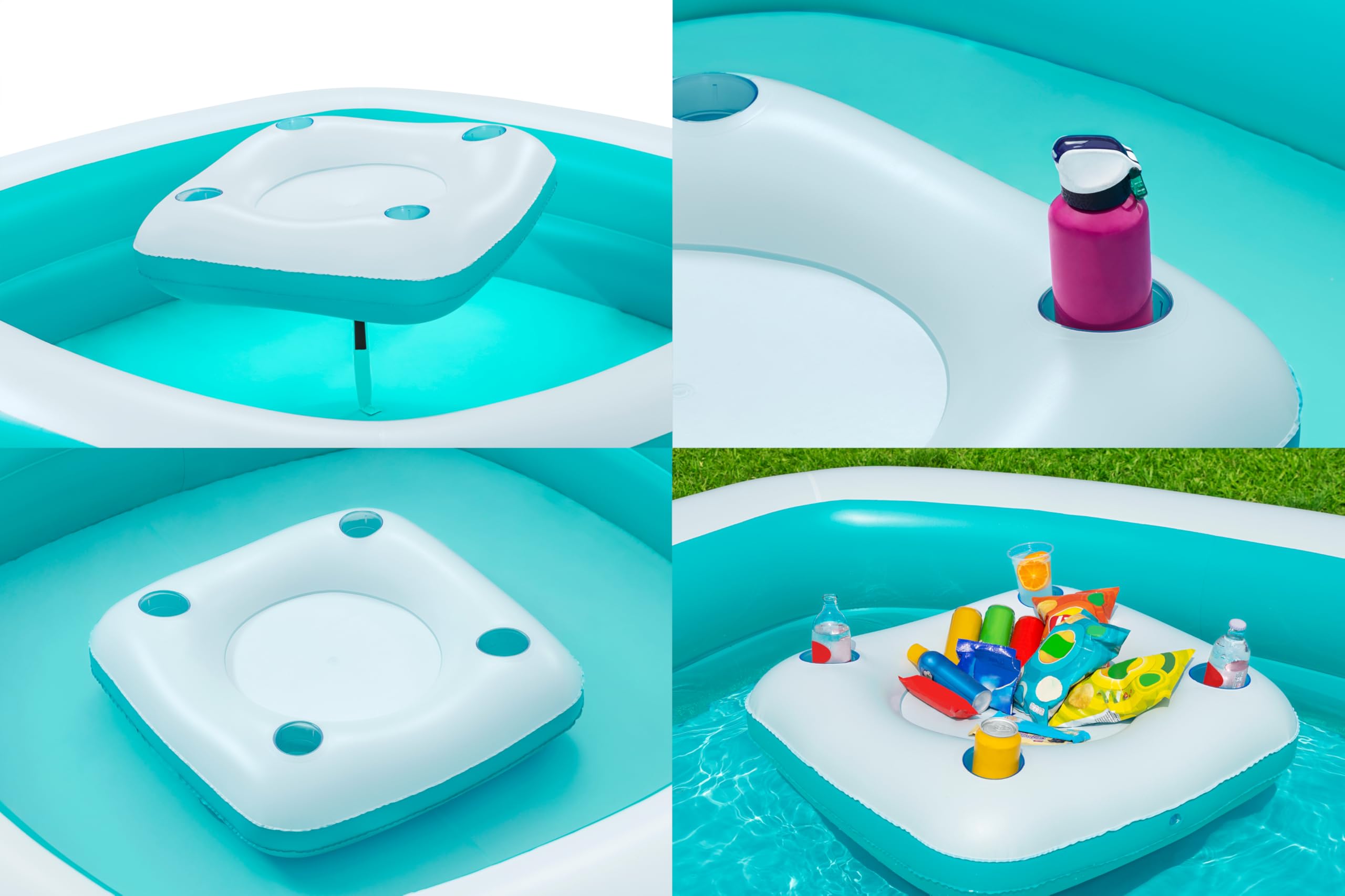Bestway Family Pool Sippin Summer 218 x 218 x 48 cm