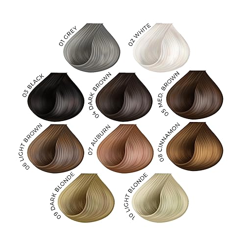 Miniatura 8 de Fibras engrosantes del cabello marrón oscuro 1.06 oz