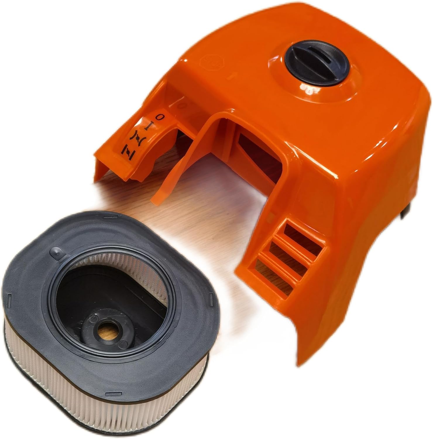 MS661 Air Filter and Cover for Stih-l MS661 MS661C Chainsaw Replacement Parts, Orange