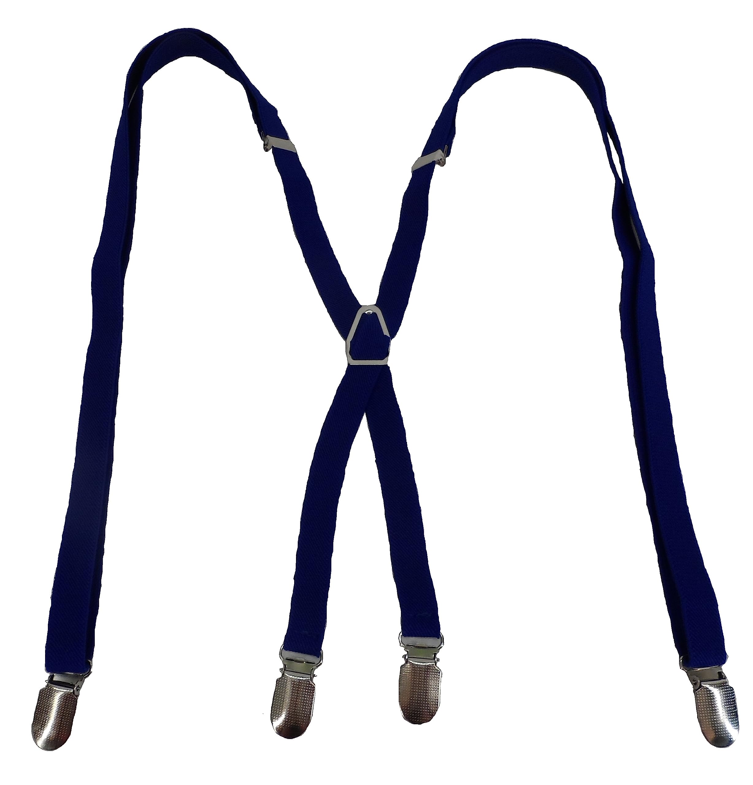 Mazeys Mens Skinhead 1/2 Inch Braces… (Mid Blue)