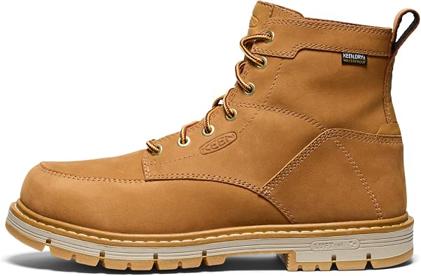KEEN Utility Men's San Jose 6 Soft Toe Waterproof 90 Degree Heel Work Boots