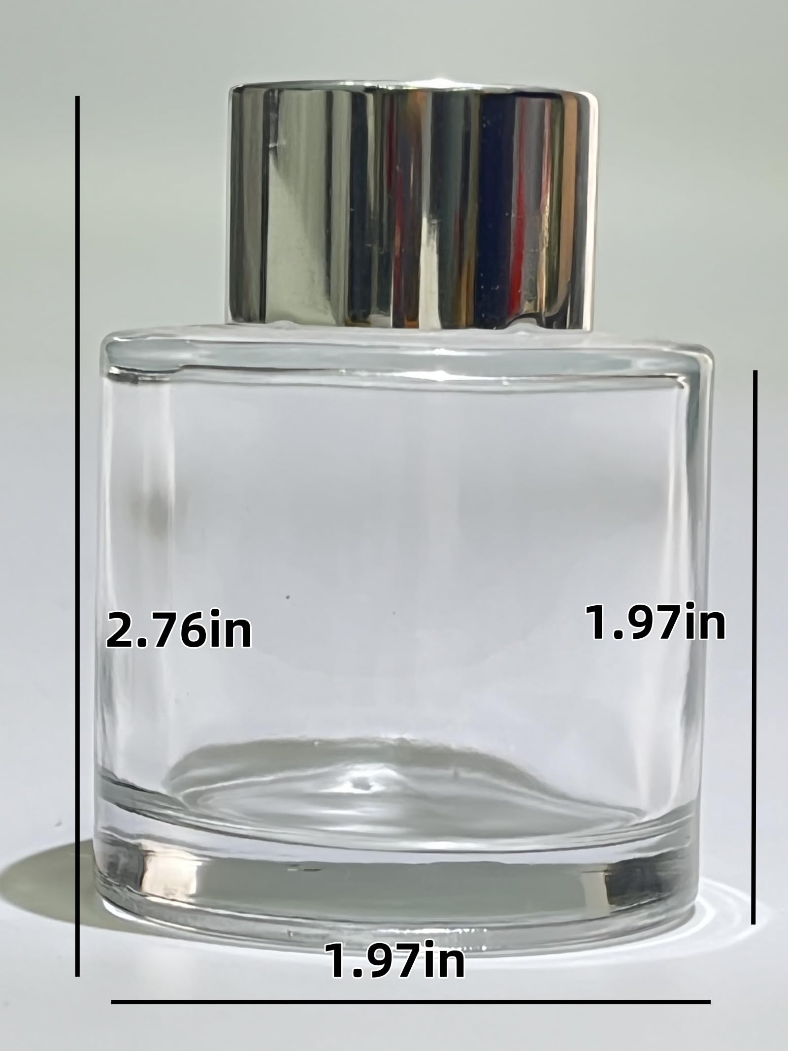 2 Reed Diffuser Bottles Empty-50ml?1.7oz??Paired with a Reed Diffuser Base, it is a Must-Have for Home Decoration and a Great Partner for Diffuser Sticks
