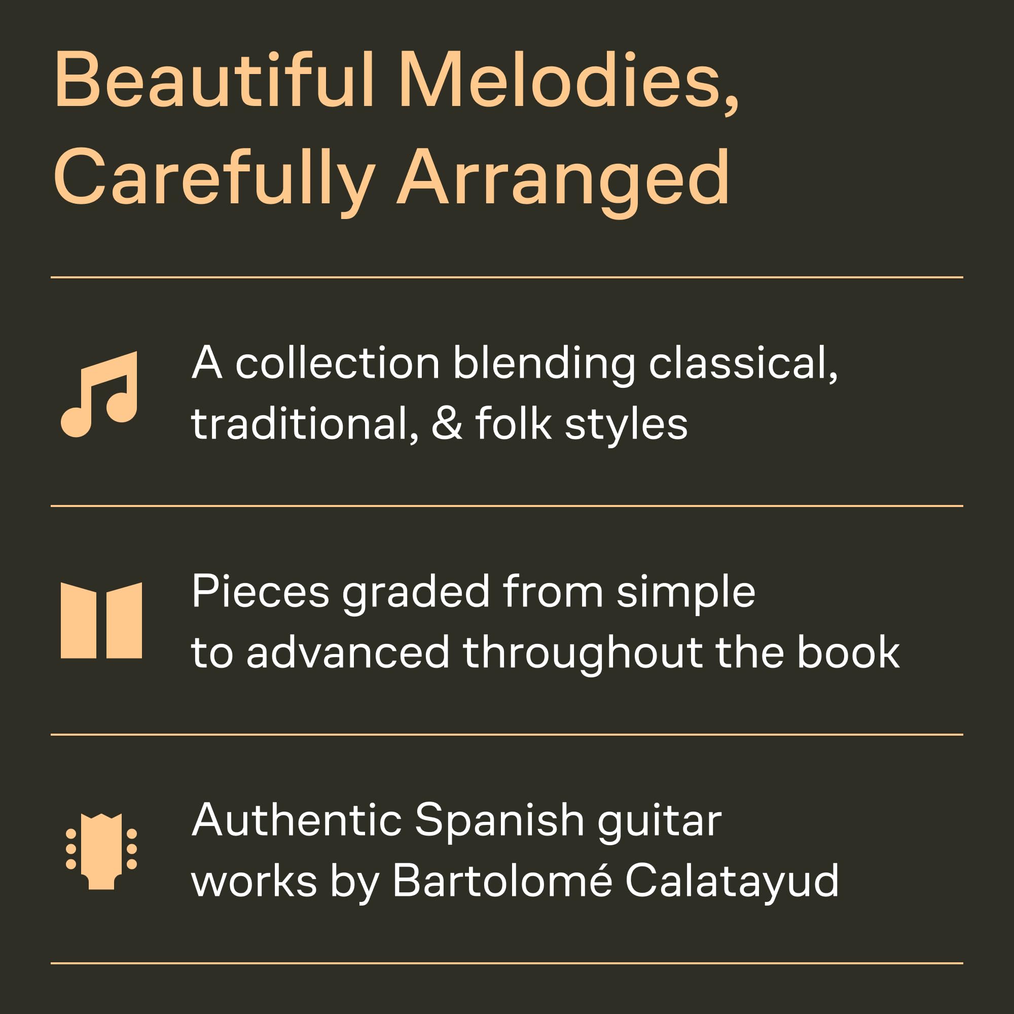 The guitar music of spain volume 1 (Classical Guitar Series)