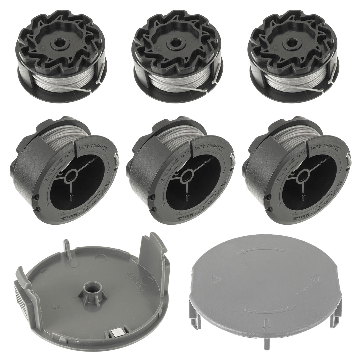 Trimmer spool pour Bosch UniversalGrassCut 18 18-26 pack 6 bobines