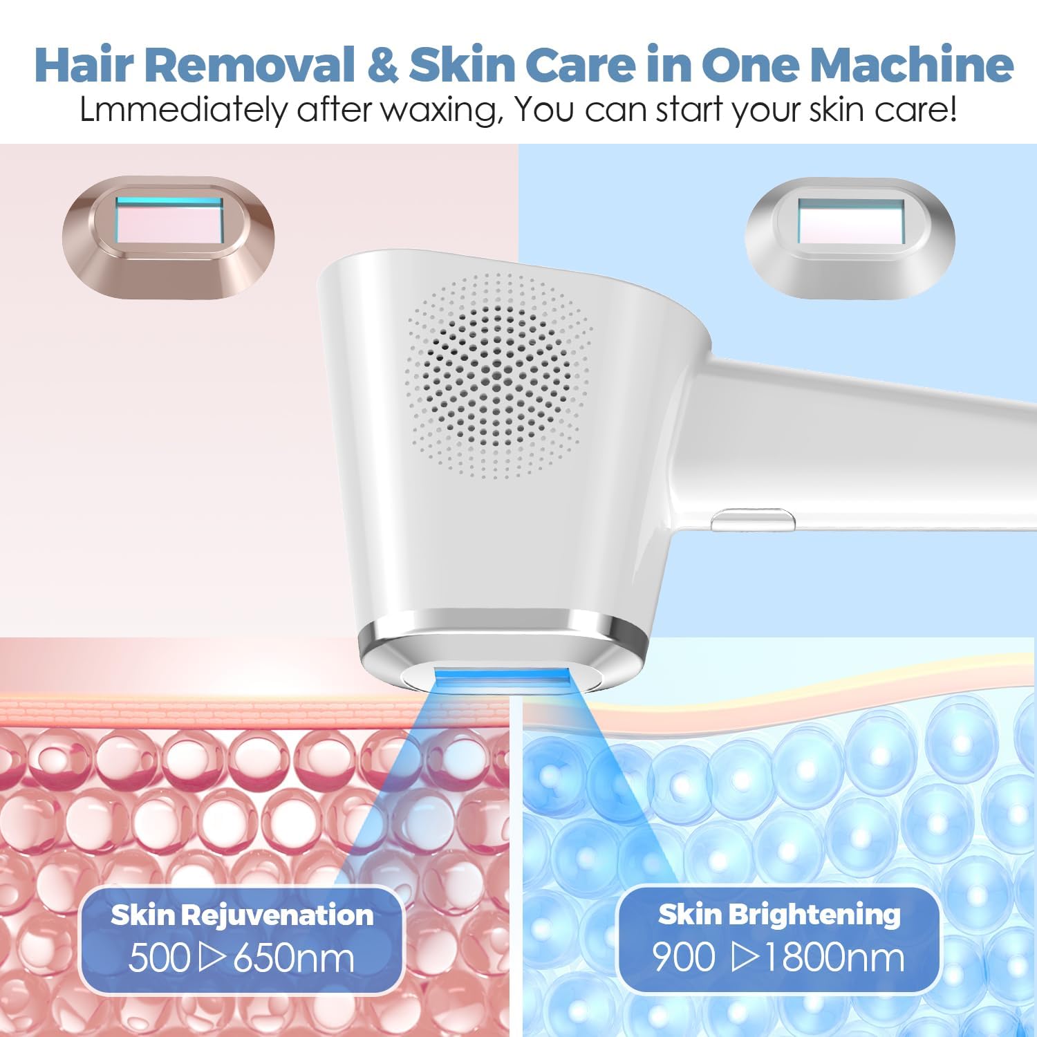 Amazon | 脱毛機 ホーム&ビューティーサロン用 脱毛器 カラータッチ 