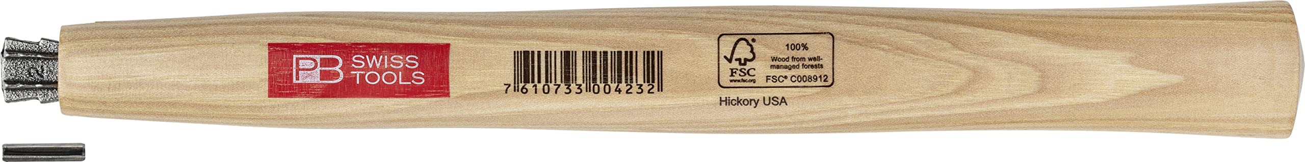 PB Swiss Tools Replacement Hickory Handle for PB-297 or PB-300 Mallet - Size 4
