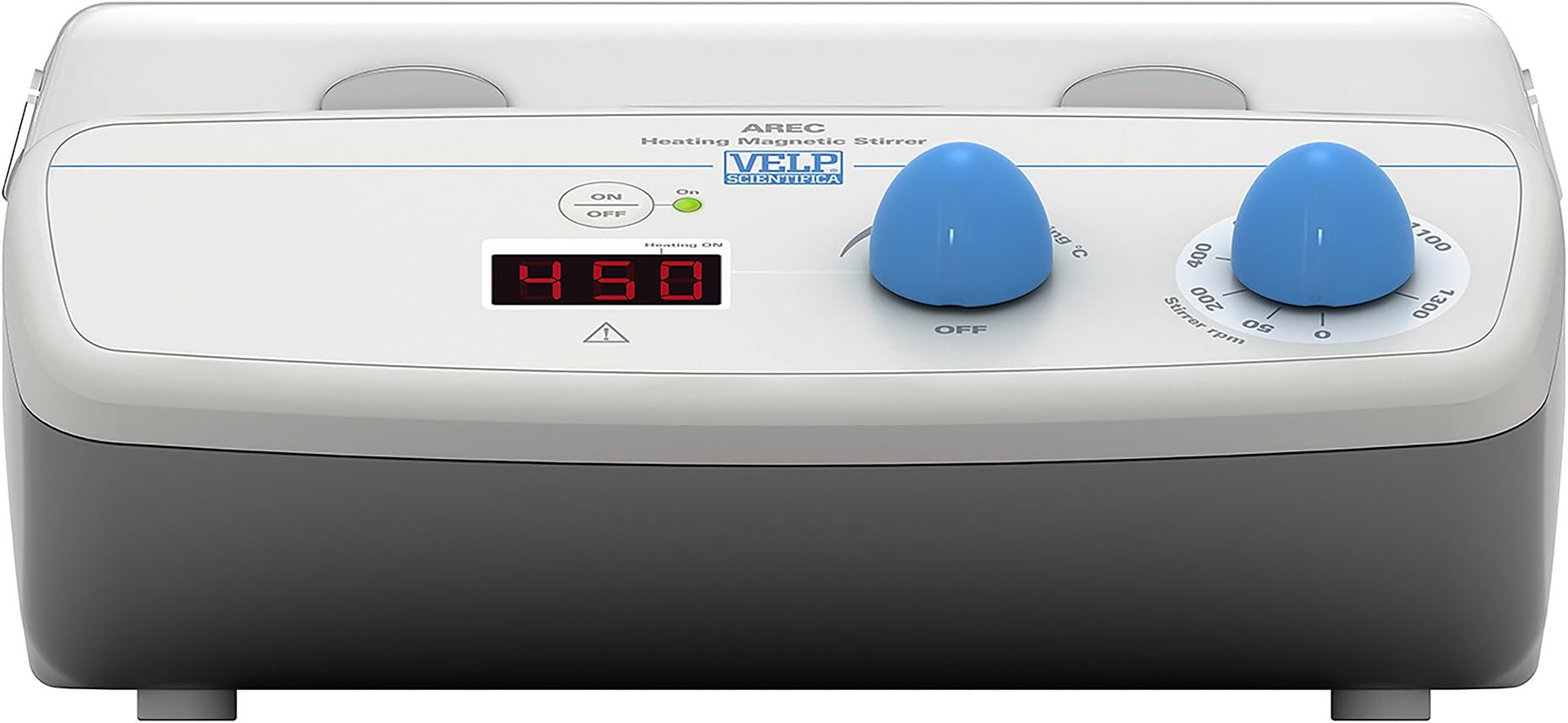 Velp F20510061 AREC.X Digital Ceramic Hot Plate Stirrer, Technopolymer Structure, 8" Width, 3.7" Height, 13.5" Depth, 115V/60 Hz