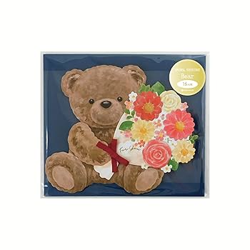 ゆるっくまページ Amazon | ゼットアンドケイ アニマル色紙 寄せ書き メッセージ