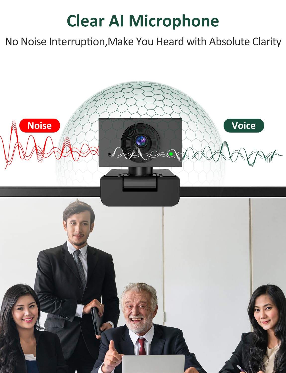 Webcam per PC, 1080 Streaming Camera