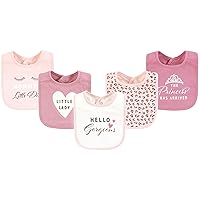 Vista 104 de Hudson - Babero unisex de algodón para bebé, baberos de algodón, talla única , Cactus rosa