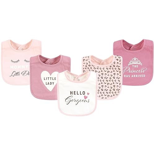 Miniatura 104 de Hudson Baby - Baberos unisex de algodón para bebés, Caballeros, talla única