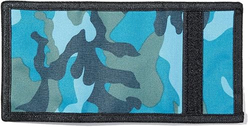 Miniatura 3 de Cartera deportiva tríptica de lona Leyeve para niños - Cartera de utilidad para camuflaje verde, Camuflado azul, Billetera triple