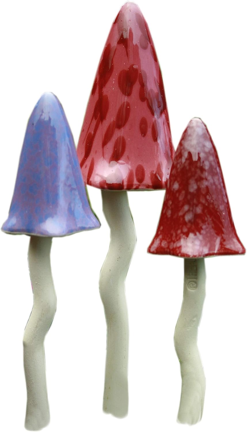 Bosmere Tinkling Toadstools Review: Weatherproof Ceramic Garden Ornaments for Whimsical Lawn Accents