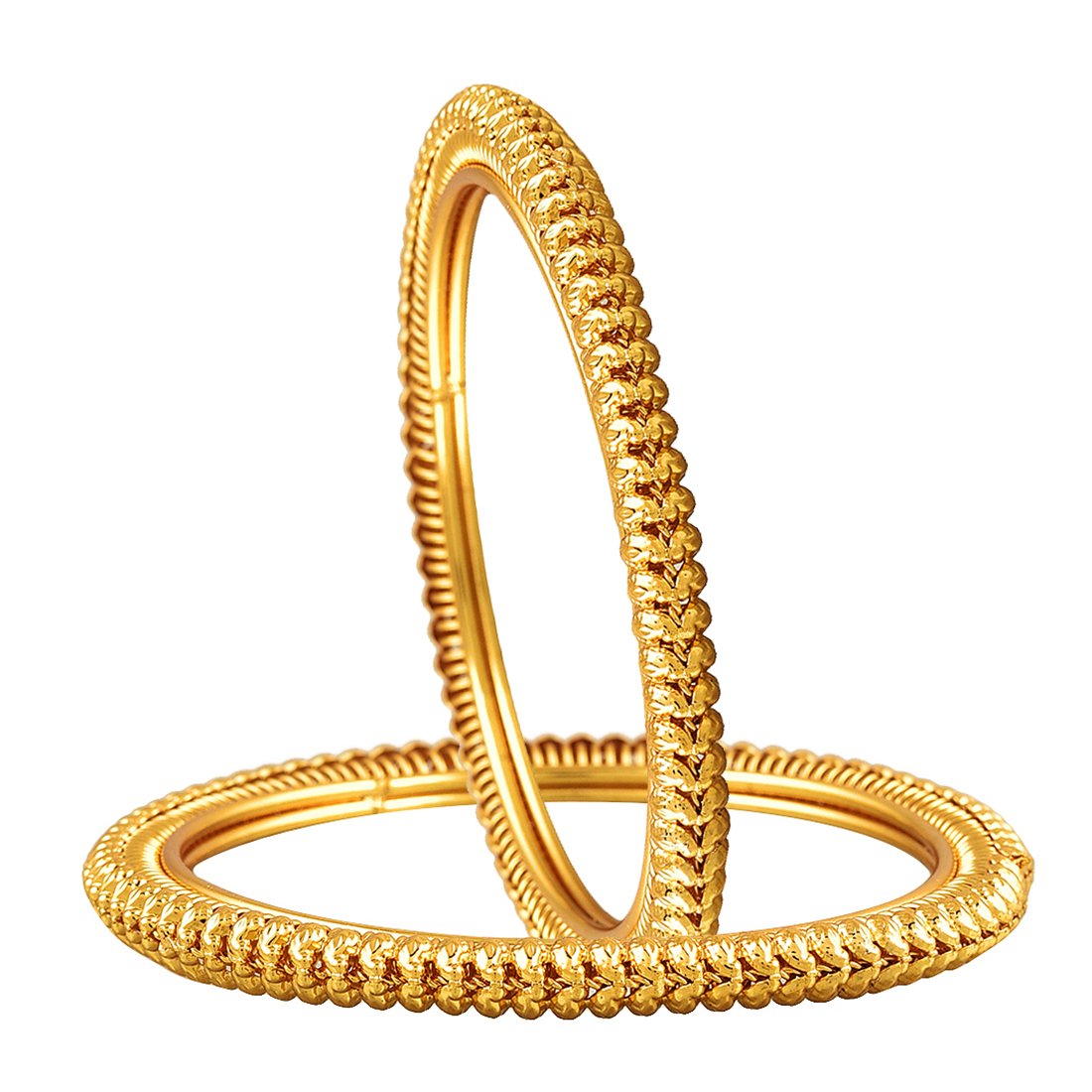 KENNICE Bangle 1 Gram Gold Plating Brass Alloy Traditional Ethnic Designer Bangle Combo Of 2 Set Jewellery For Girl & Women (B09NTHZ944) Amazon Price History, Amazon Price Tracker