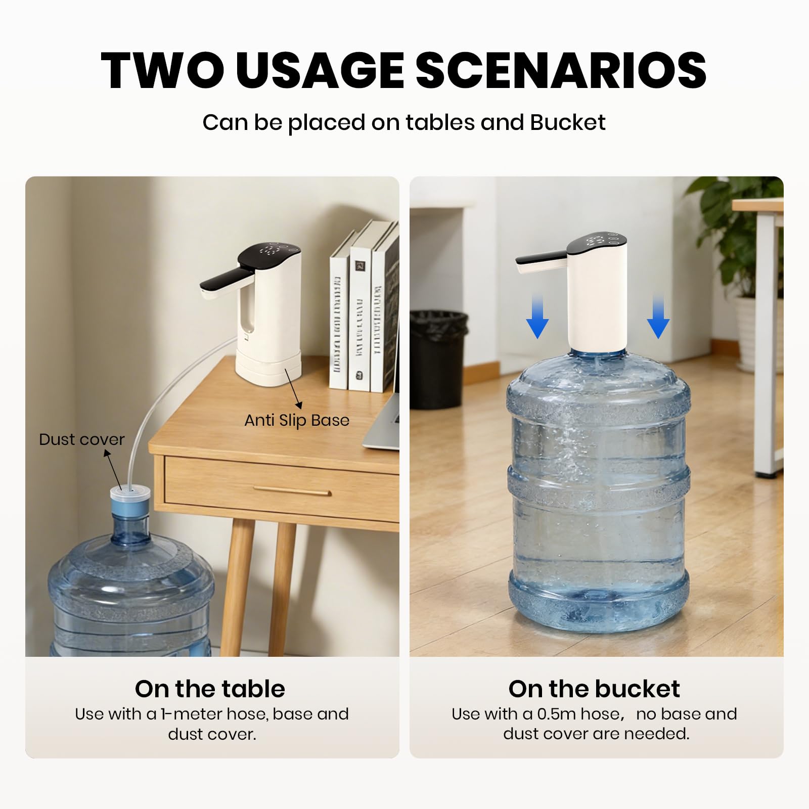 Distributore d'acqua per bottiglia da 5 galloni