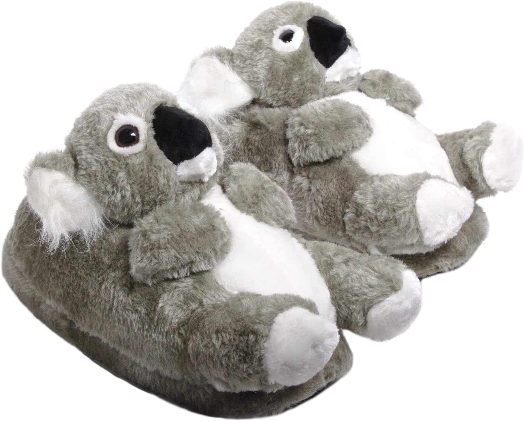 Sleeper'z Koala Animal Plush Slippers, Funny and Original, Women Men and Kid