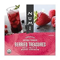 Vista 9 de Numi Bolsas de té helado negro orgánico – Bolsas de café frío y sol (24 unidades, bolsas de 1 galón), paquete a granel sin azúcar bolsas de té helado