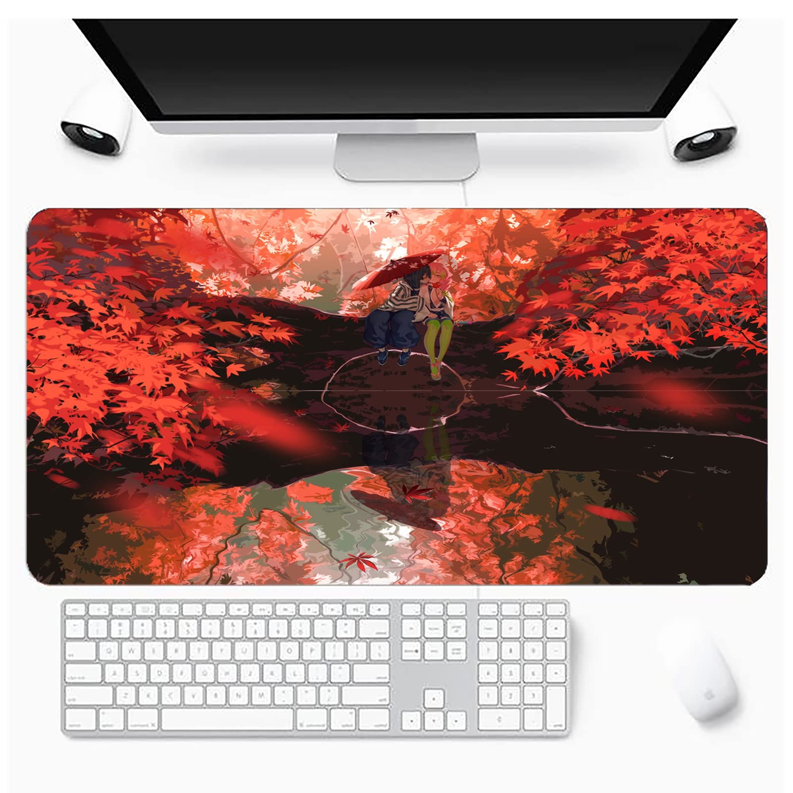 Buy Gaming Mouse Pads Kanroji Mitsuri Anime Gaming Mousepads Cherry