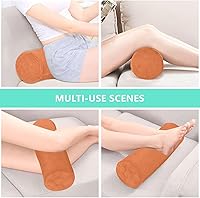 Vista 7 de Almohada cervical Spa Sleep Neck Roll Almohada Redonda Almohadas Decorativas Almohada Cilindro de Espuma de Memoria Almohada Cama Soporte de Espalda