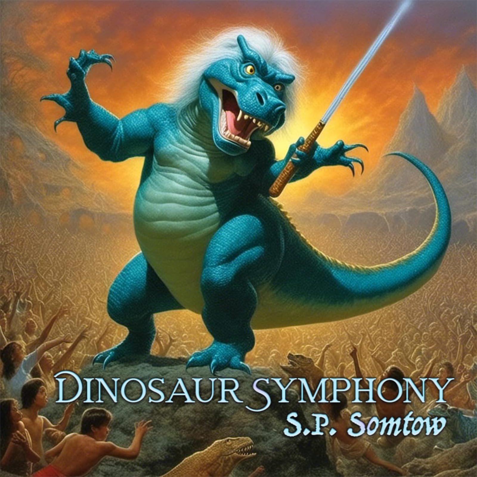 Dinosaur Symphony: A Book of Poetry and Pictures about Dinosaurs and Classical Music (Dinosaur Classics)