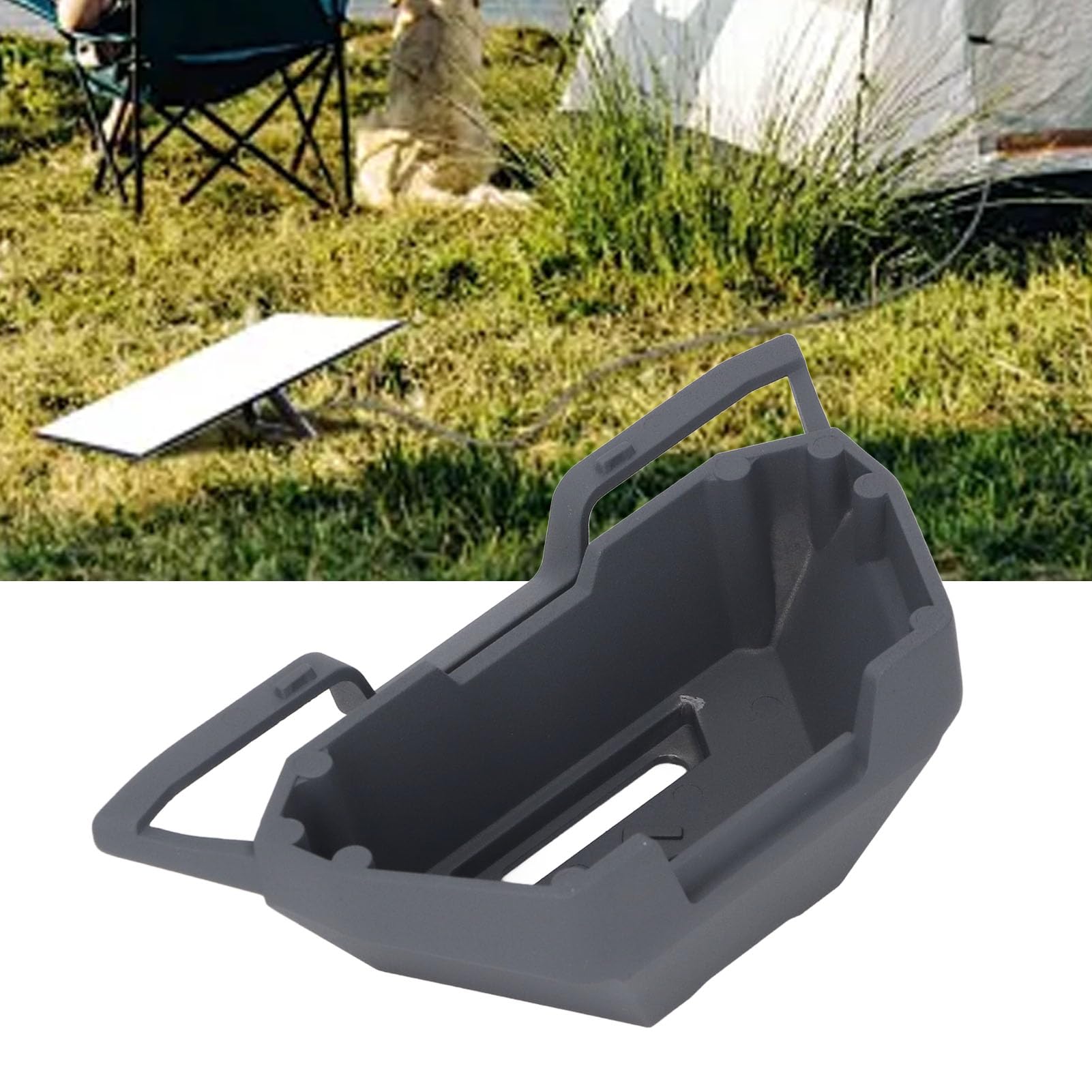 Topiky Support de mobilité en Alliage d'aluminium pour Mini Parabole, Support de Toit de Voiture Antivol, Kit de Montage d'antenne Parabolique de Yacht RV pour Bateau de Véhicule