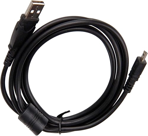 Miniatura 4 de Cable USB para cámara réflex digital Nikon D750 y cable de computadora USB para cámara réflex digital Nikon D750, chapado en oro, con ferrita, 6