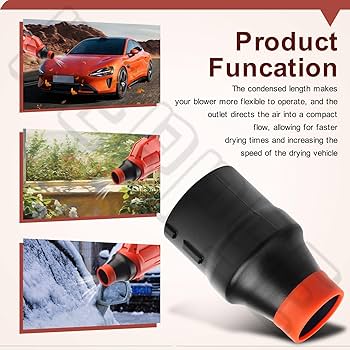 Amazon.com - BERPSE Car Drying Nozzle for Milwaukee M18 Leaf