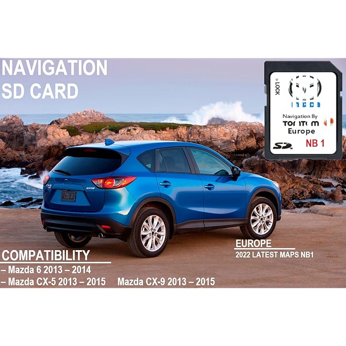Buy SD Card Europe Mazda NB1 TomTom 2022 Navigation Map Update