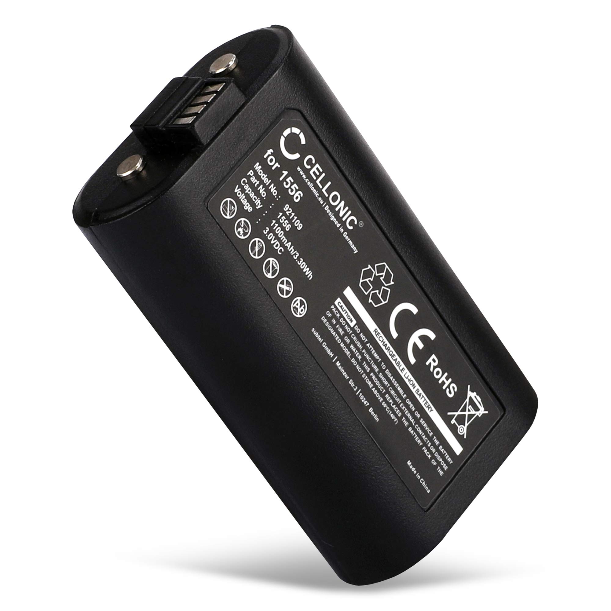CELLONIC Batteria 1556 compatibile con Microsoft Xbox Series X, Series S/One Controller Ricambio da 1100mAh per controller console giochi palmare