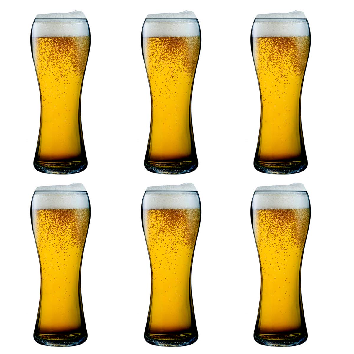 Luminarc Beer Glasses Brewers and Wheat Flavors, Transparent (6, 590 ml) - Image 5 thumbnail