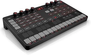IK Multimedia UNO Synth portable monophonic real analog synthesizer with sequencer, arpeggiator, battery operation, full MIDI/USB control and Mac/PC/iPad editor software