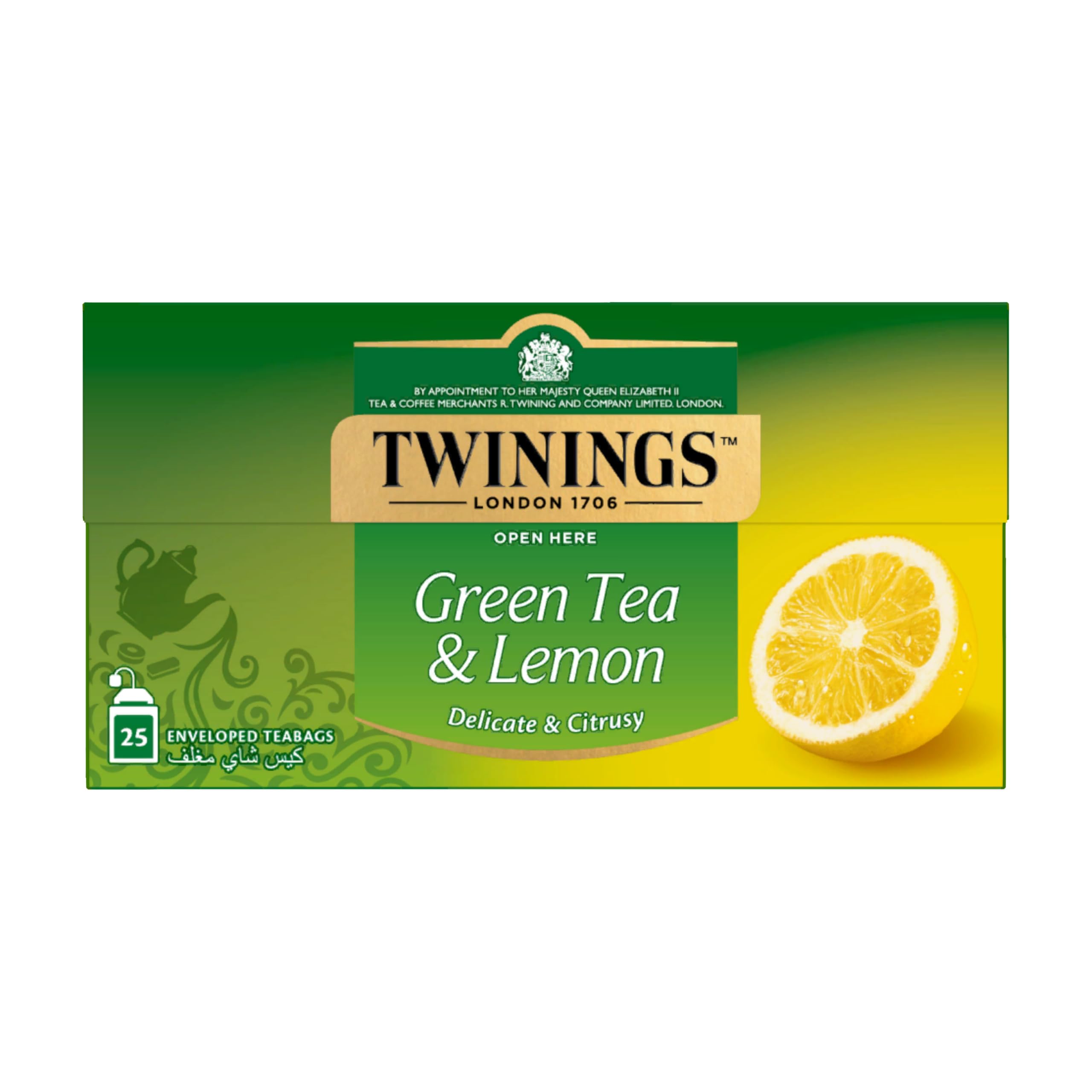 Green Lemon 25 Teabags