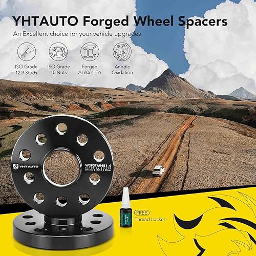 Miniatura 5 de YHTAUTO Adaptadores de rueda centrados de cubo de 5 x 100 a 0.197 x 4.409 in de 0.78 pulgadas para modelos Audi, Volkswagen 1990-2010, Jetta,