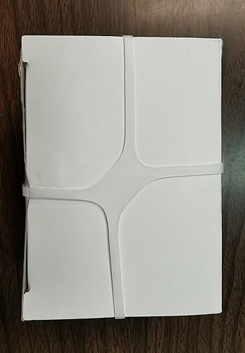 Miniatura 4 de 10 bandas cruzadas de goma de silicona en forma de H para envolver y agrupar artículos (4 pulgadas)