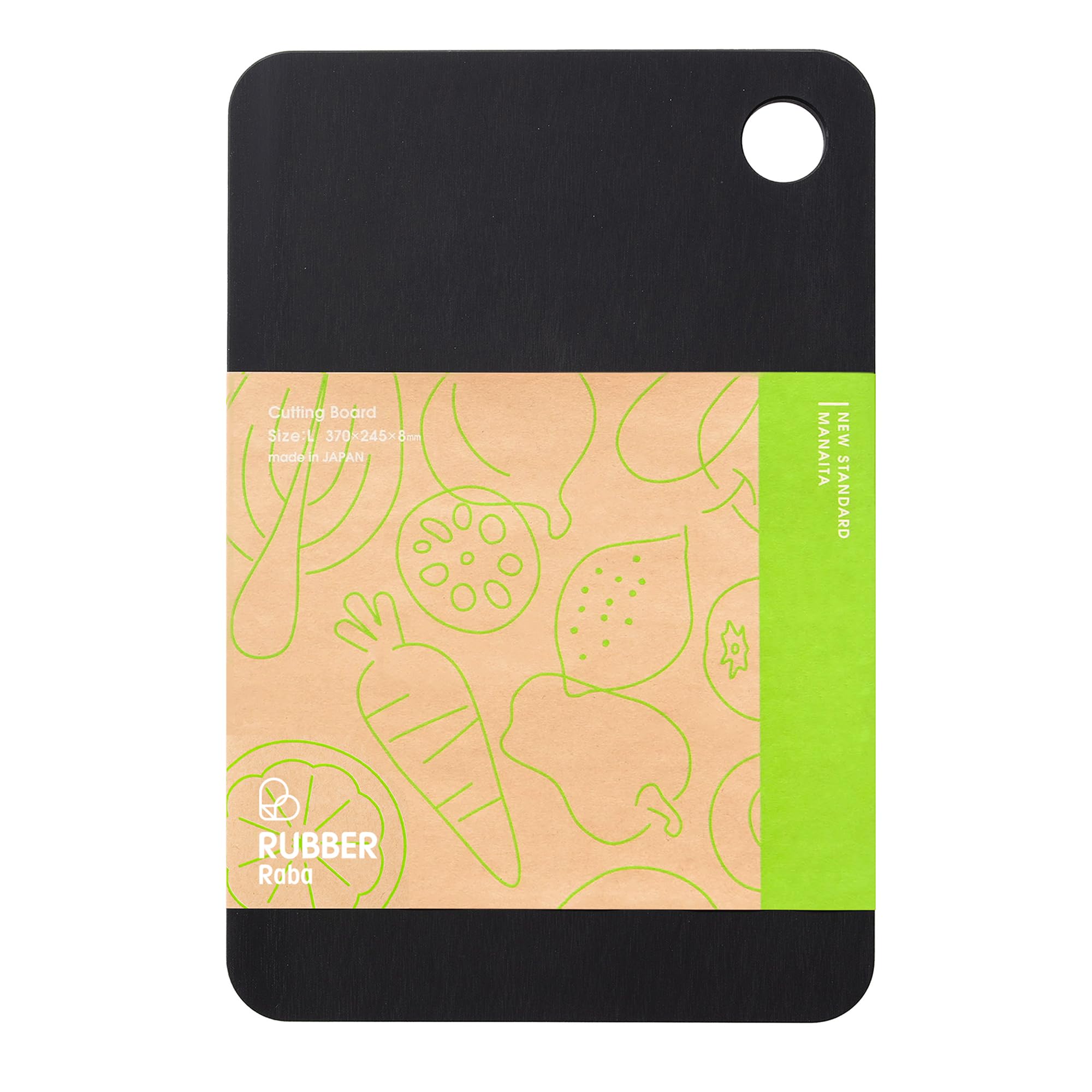 【新品】Noboda RUBBER Raba ゴムまな板 L Amazon｜ノボダ(Noboda) ラバラバ(RUBBER Raba) ゴムまな板 黒 L 合成