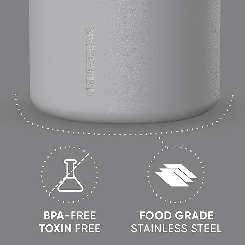 Miniatura 3 de Hydrapeak Termo de acero inoxidable de 25 onzas con aislamiento al vacío, termo para alimentos calientes y alimentos fríos, boca ancha a prueba de