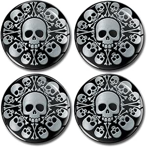 3D Queen Aufkleber Für Radkappen - 55mm Silikon Design | UV-beständig