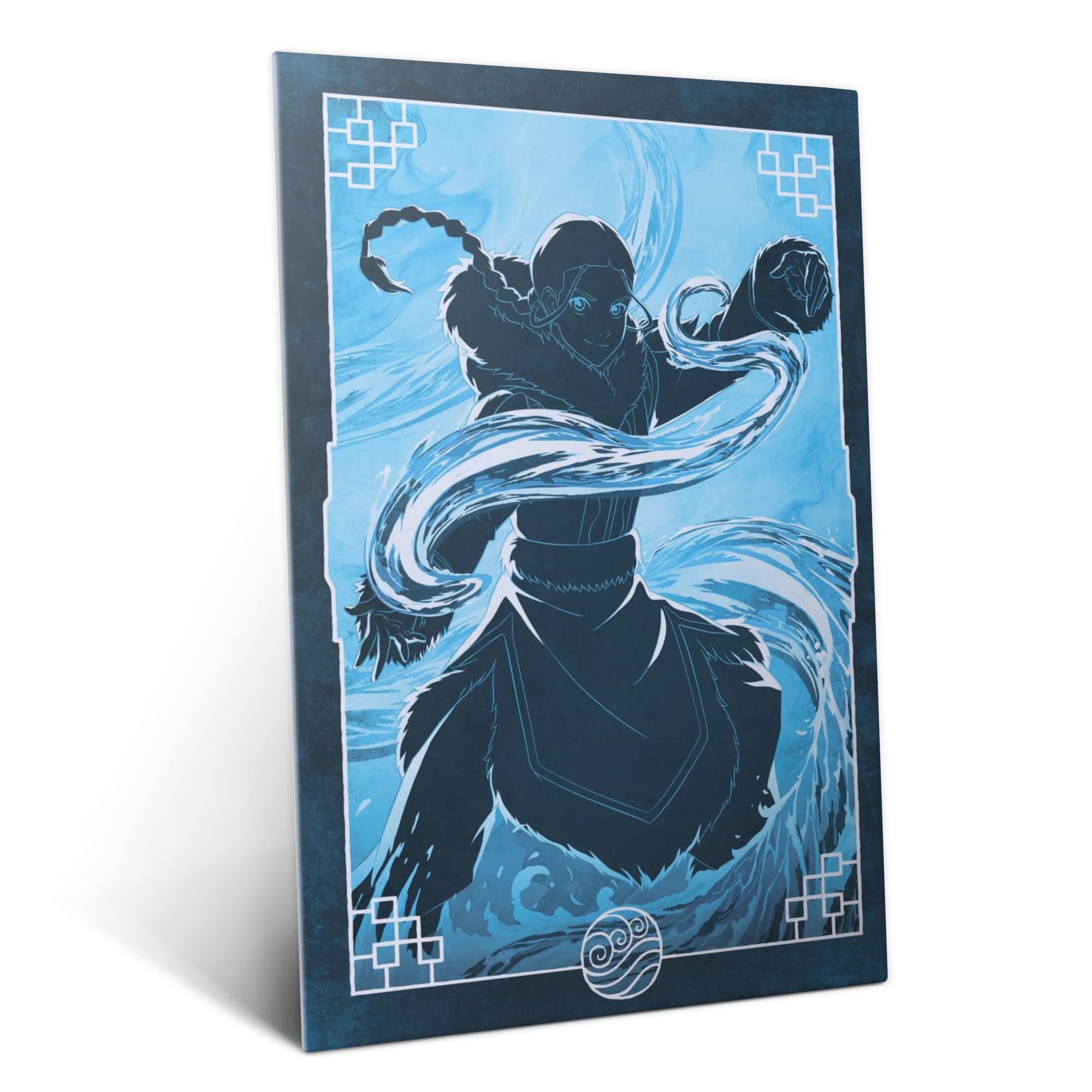 Displate Metall poster Avatar The Last Airbender Katara Water Tribe M | Bild Plakate für Schlafzimmer Dekor, Geschenke. Magnetische Befestigung Wandposter, Wanddeko. Metall Wandkunst.