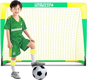 Porta Da Calcio BAYINBULAK Per Bambini - Rete Pieghevole 3'x2.2' Per Allenamento Indoor E Outdoor - Foto 9