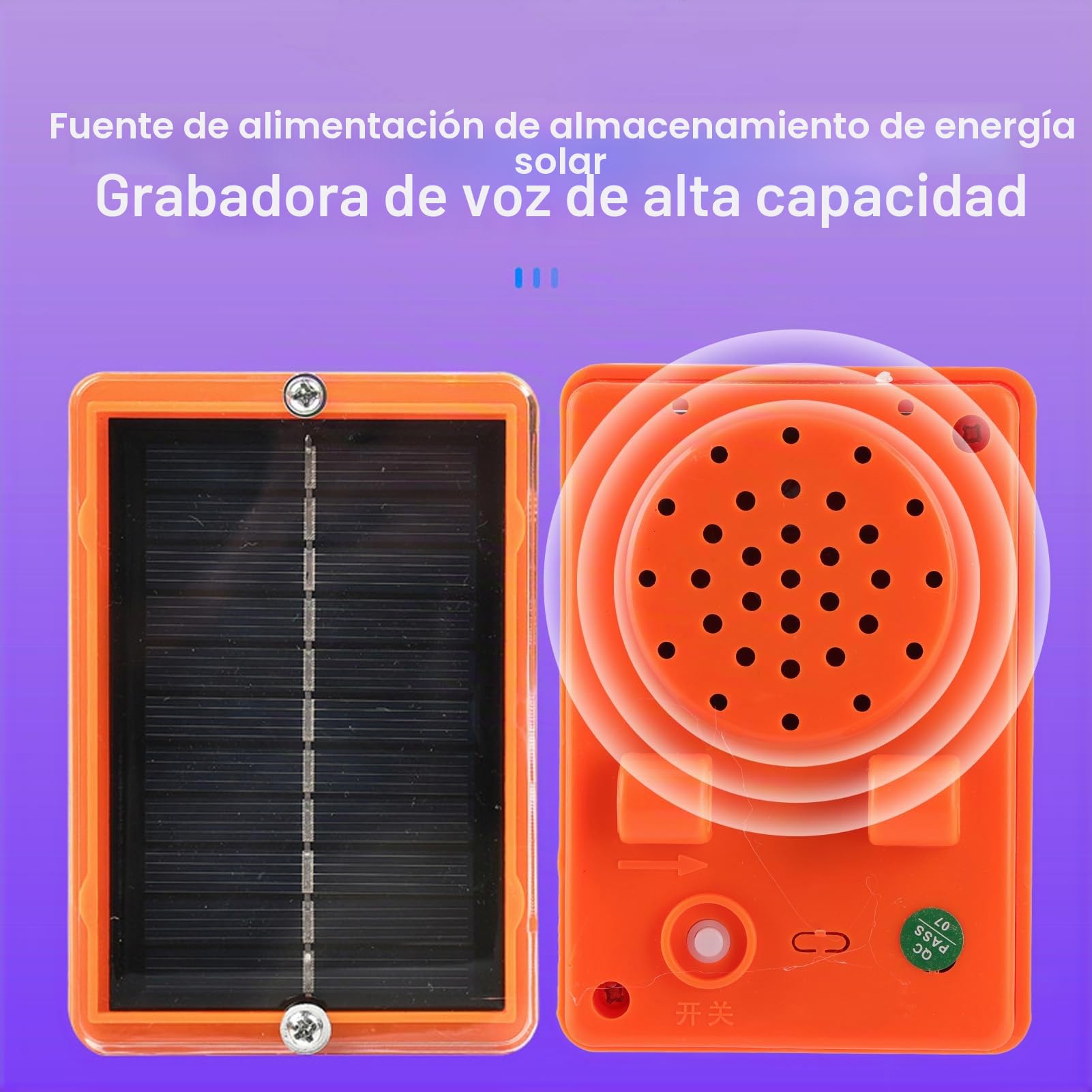 Eujgoov Pájaros Reflejan Disuasorio Ahuyenta Repelente de Pájaros Al Aire Libre Dispositivos Disuasorios Intermitentes para Gaviotas y Palomas