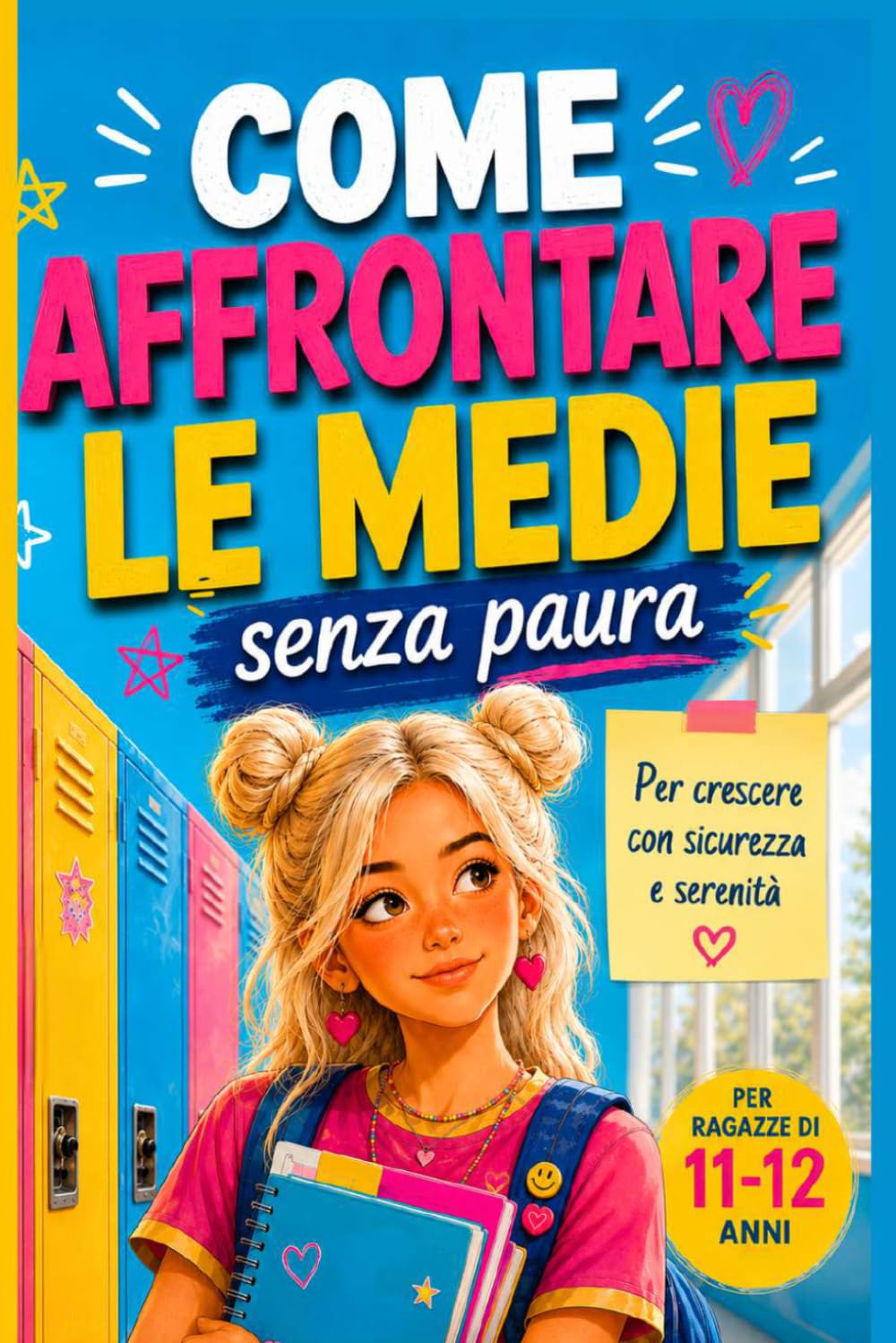 Come affrontare le medie senza paura: un libro per ragazze di 11-12 anni per crescere con sicurezza e serenità