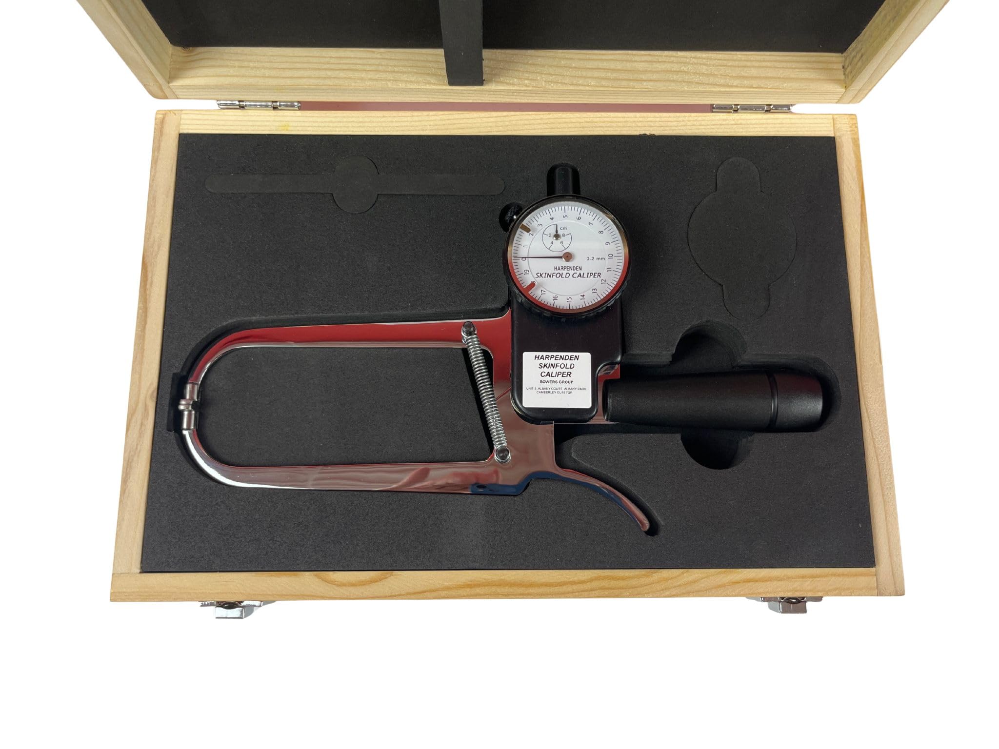 Plicometro - Adipometro Skinfold Caliper C-136 Pinza per Misuratore di Grasso Corporeo con Perno di Calibrazione