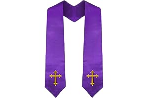Purple Sash for Cross: Elevate Your Liturgical Celebrations