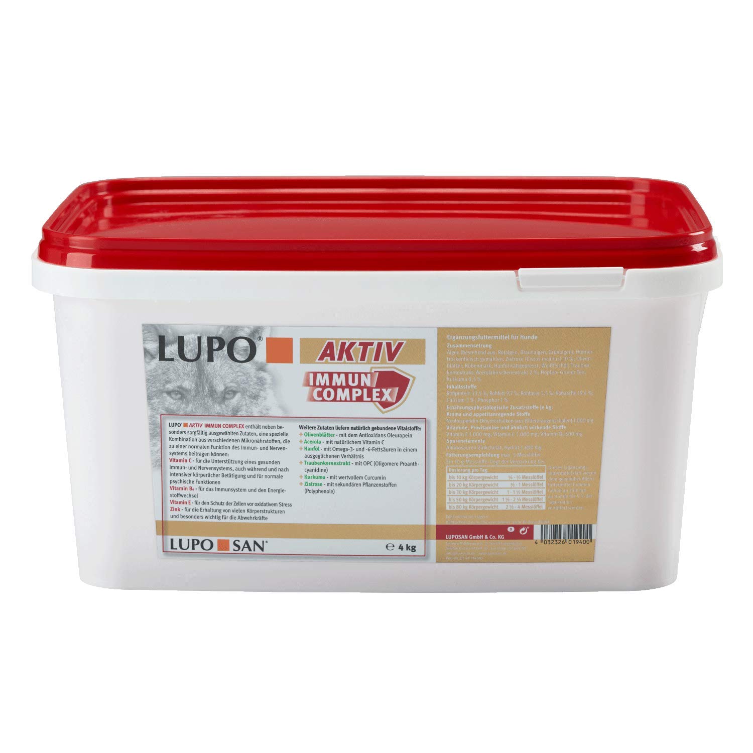 Luposan Lupo AKTIV Immun Complex (4000g (mindestens 1 Jahr haltbar))