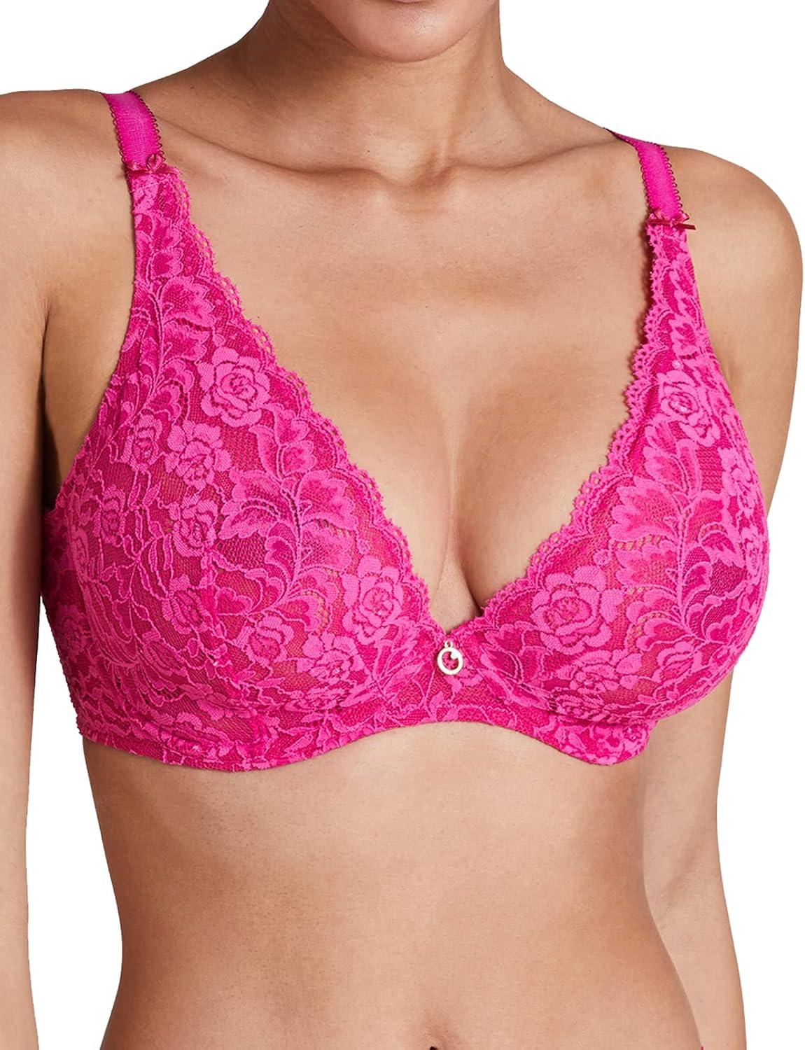 Aubade Women's Rosessence Comfort Plunging Triangle Bra