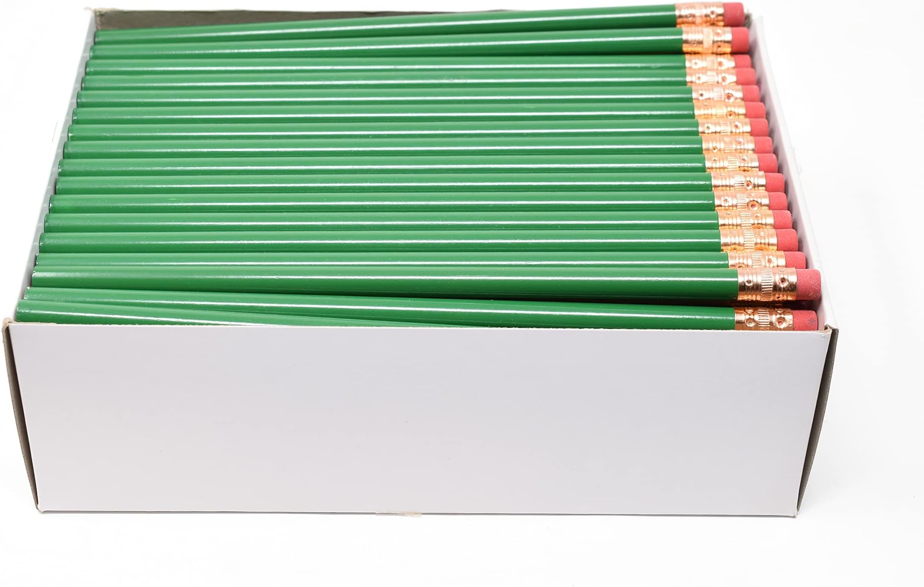 Pencil Guy Blank Round Pencils Green 144 to a box