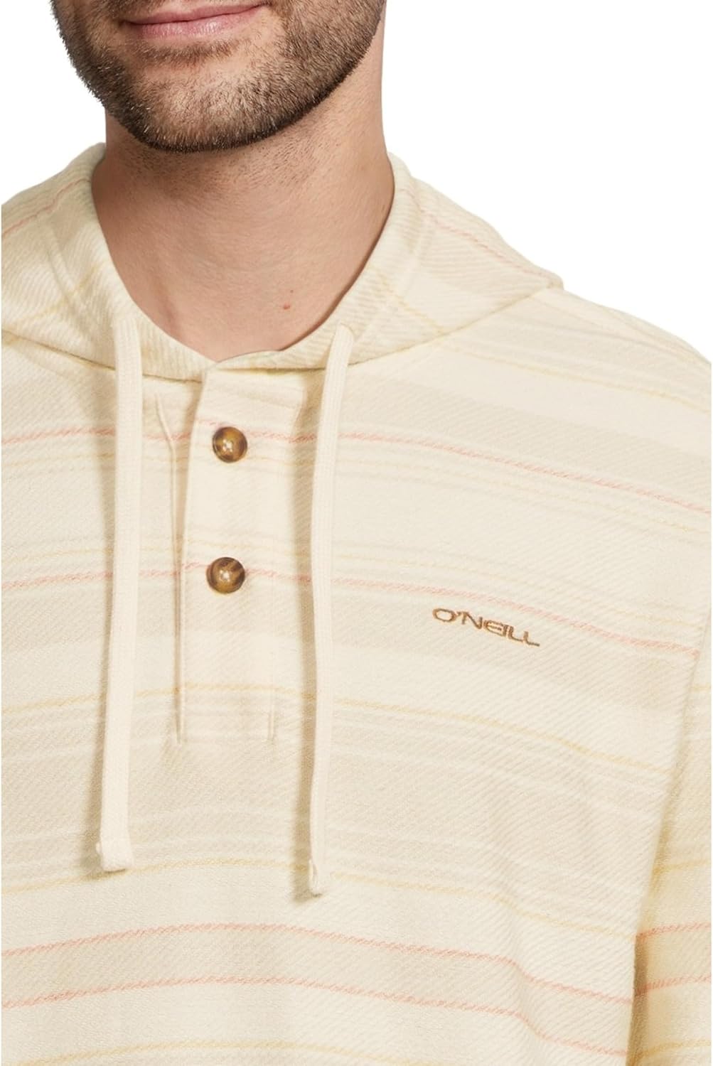 O'Neill mens Bavaro Stripe Pullover Sweatshirt